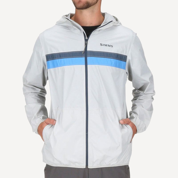 Куртка Simms Fastcast Windshell (Мужской; XL; Sterling)